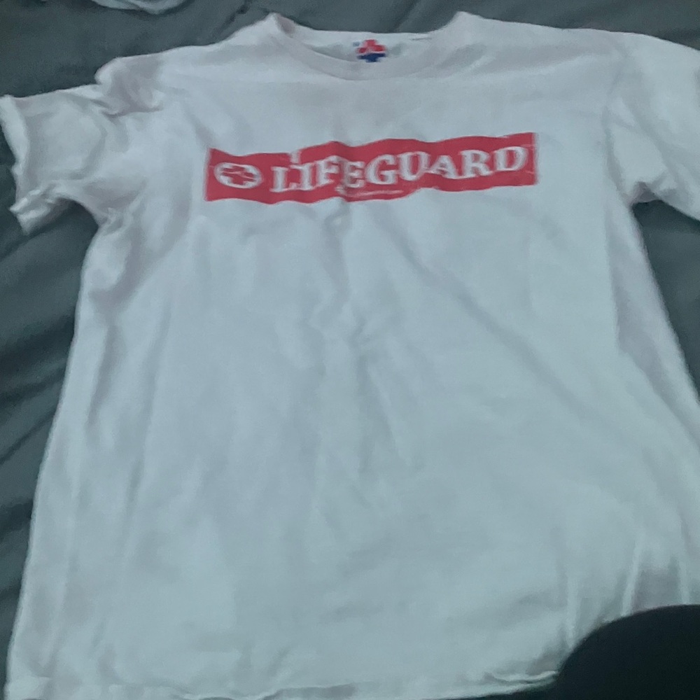 Men’s life guard White T-Shirt